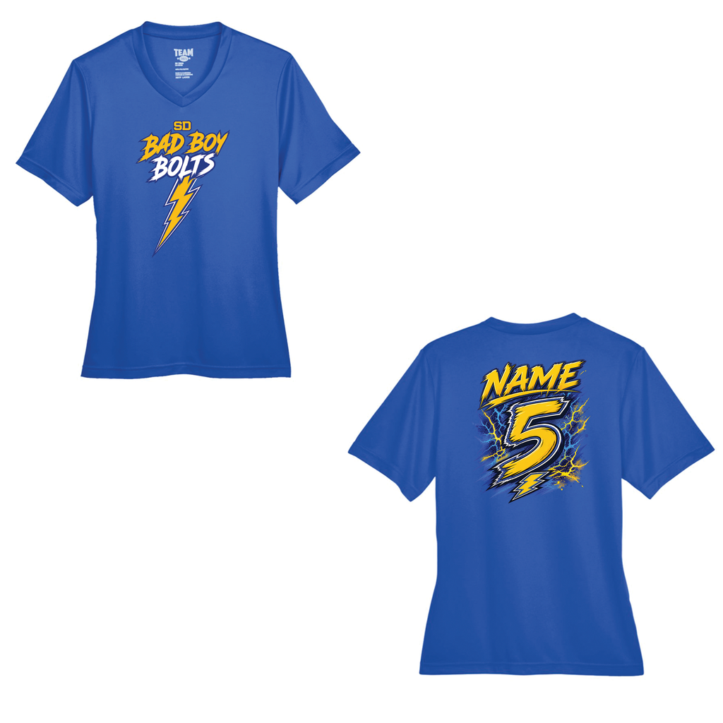 SD Bolt Women's Performance - Customizable Back