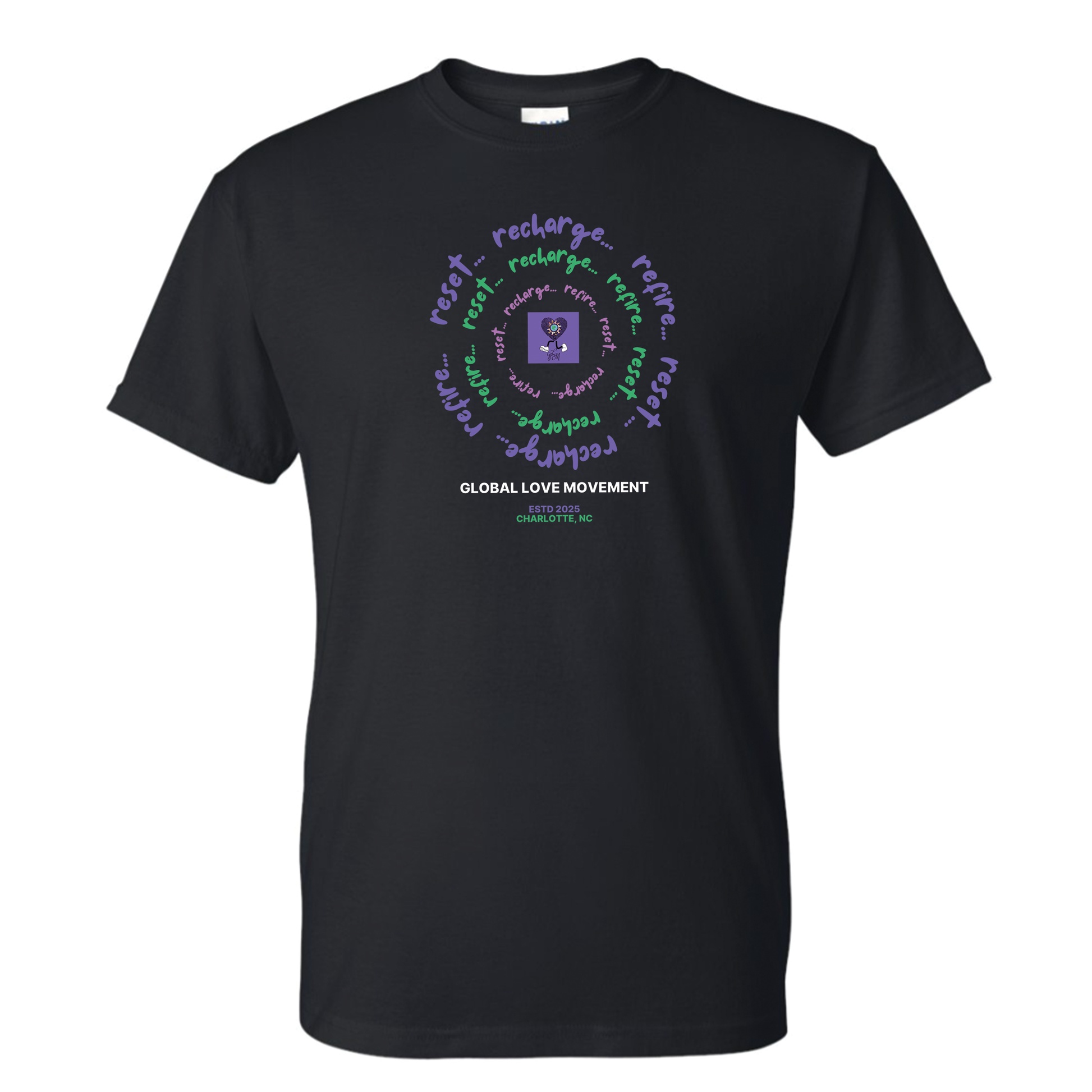 GLM (pnk,grn,prpl) Short Sleeve