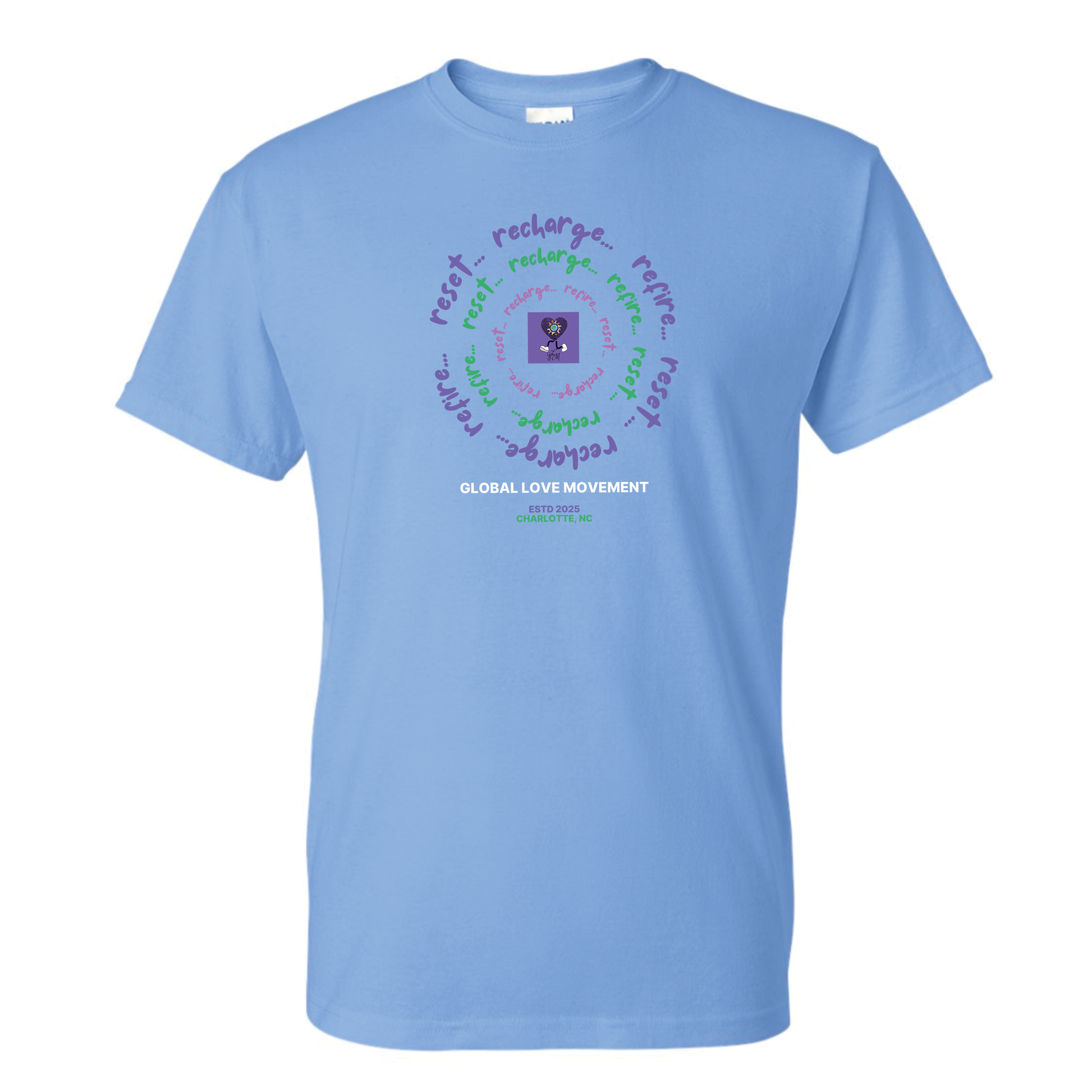 GLM (pnk,grn,prpl) Short Sleeve