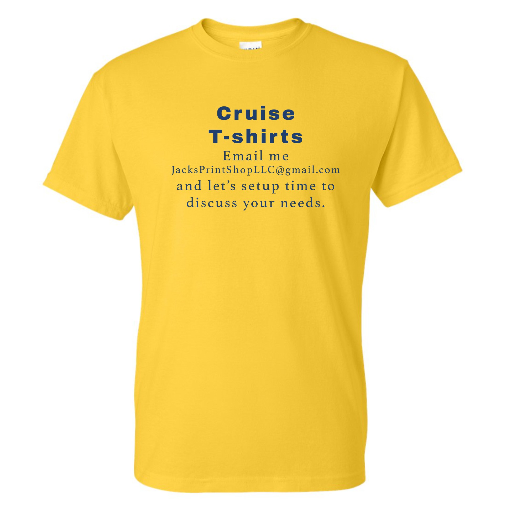 Custom Cruise T-shirts (10 or more)