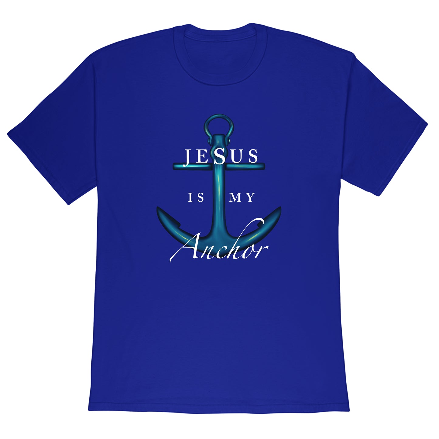 Jesus is My Anchor (Blue)