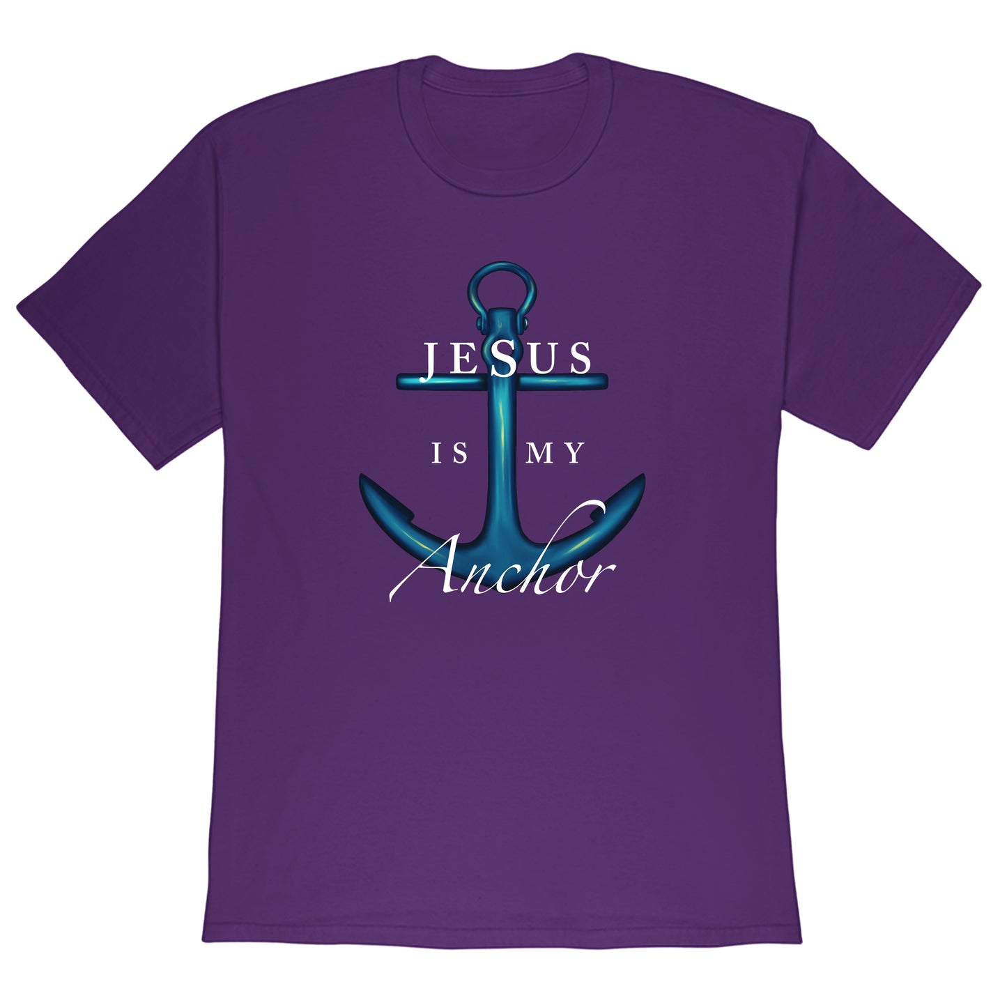 Jesus is My Anchor (Blue)