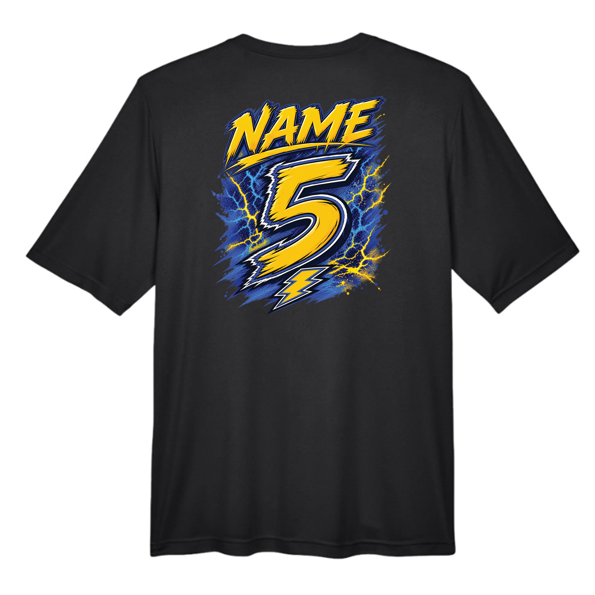 SD Bolt Men's Performance Short Sleeve - Customizable Back