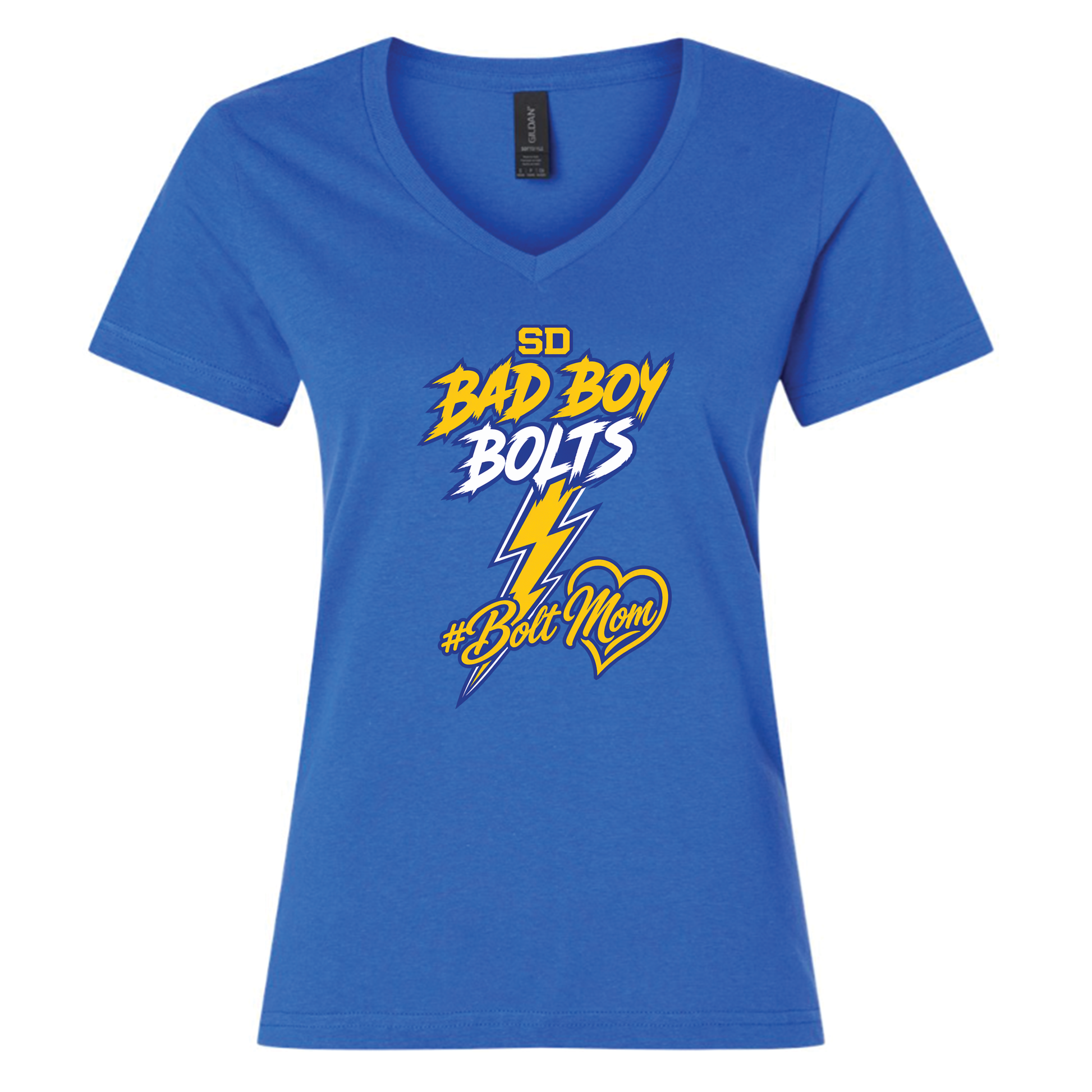 SD Bolt Women's V-neck