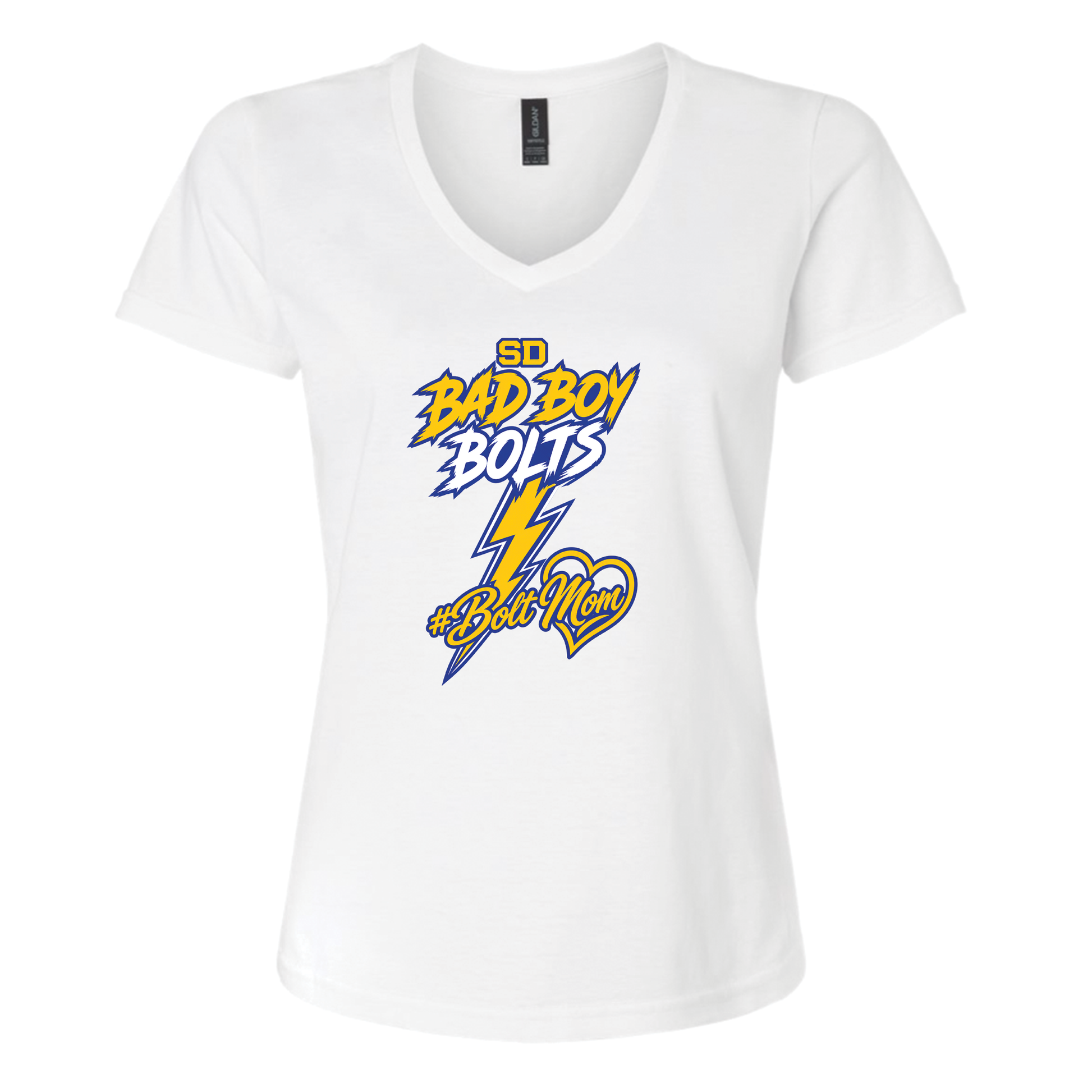 SD Bolt Women's V-neck