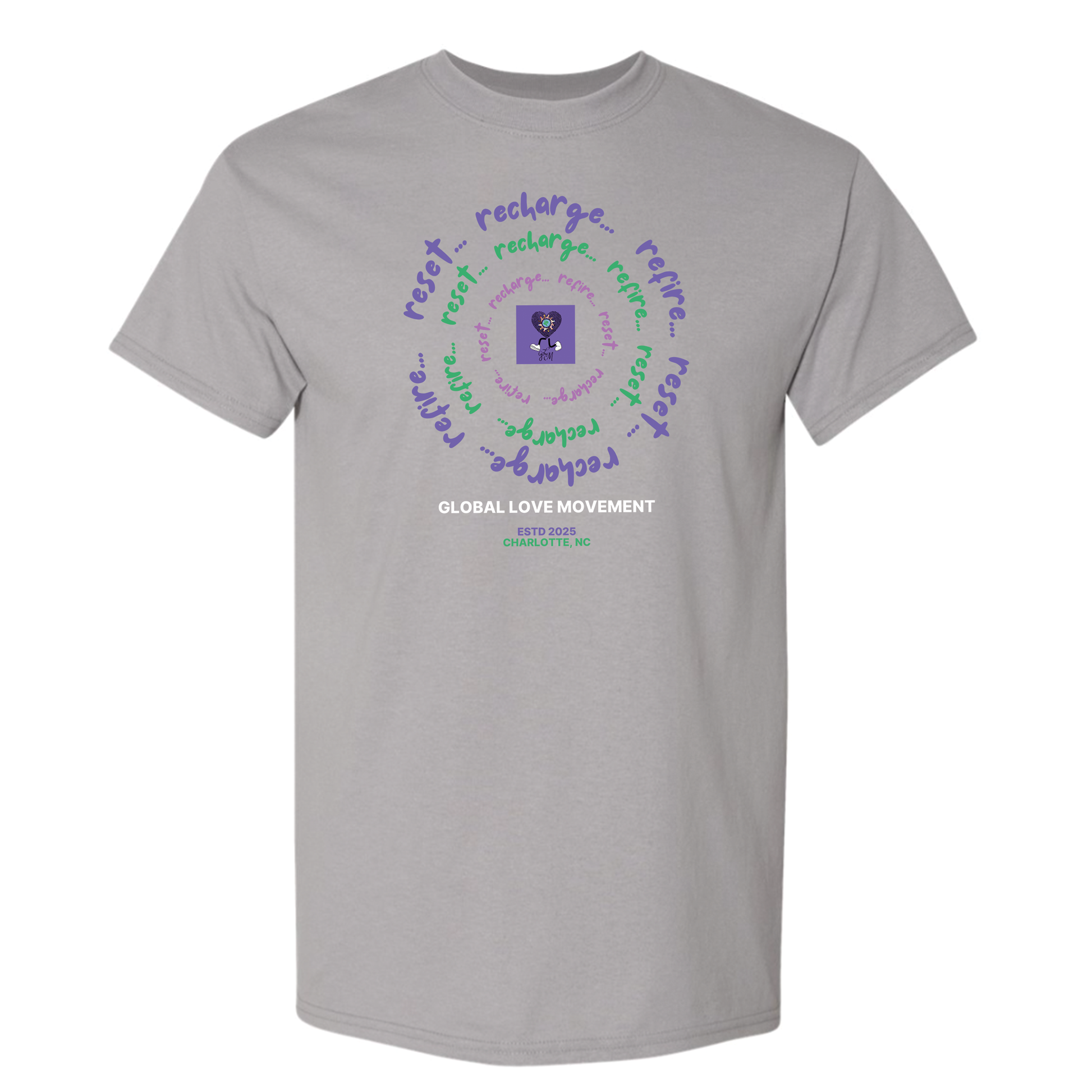 GLM (pnk,grn,prpl) Short Sleeve
